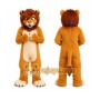 Tan Lion Mascot Costume