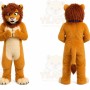 Tan Lion Mascot Costume