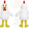 White Chicken Mascot Costume