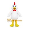 White Chicken Mascot Costume White Chicken Mascot Costume