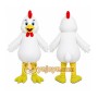 White Chicken Mascot Costume