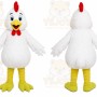 White Chicken Mascot Costume