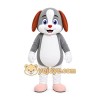 Gray Puppy Mascot Costume Gray Puppy Mascot Costume