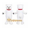 White Bear Mascot Costume White Bear Mascot Costume