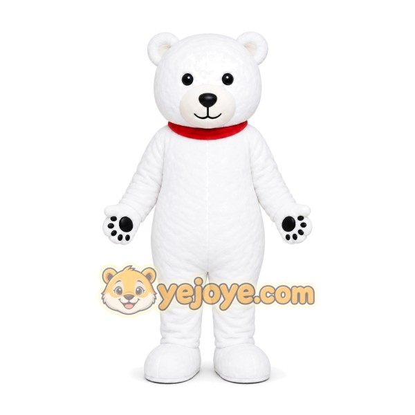 White Bear Mascot Costume