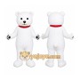 White Bear Mascot Costume