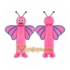 Pink Butterfly Mascot Costume