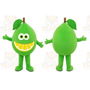 Green Lime Character Mascot Costume