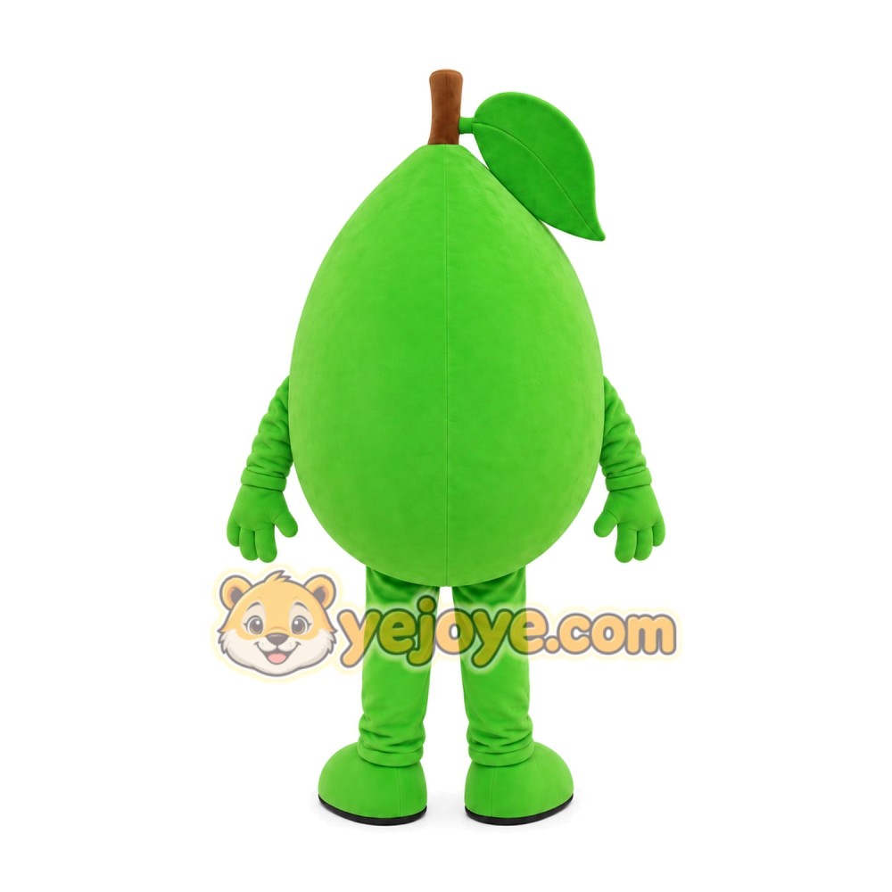 Green Lime Character Mascot Costume Green Lime Character Mascot Costume