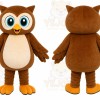 Brown Owl Mascot Costume