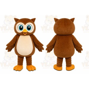 Brown Owl Mascot Costume