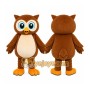 Brown Owl Mascot Costume