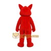 Red Cat Mascot Costume