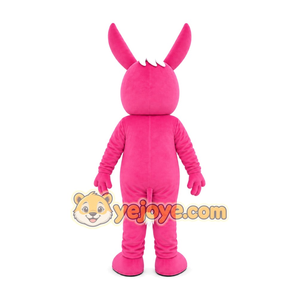Pink Rabbit Mascot Costume Pink Rabbit Mascot Costume