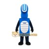Blue Microphone Mascot Costume Blue Microphone Mascot Costume