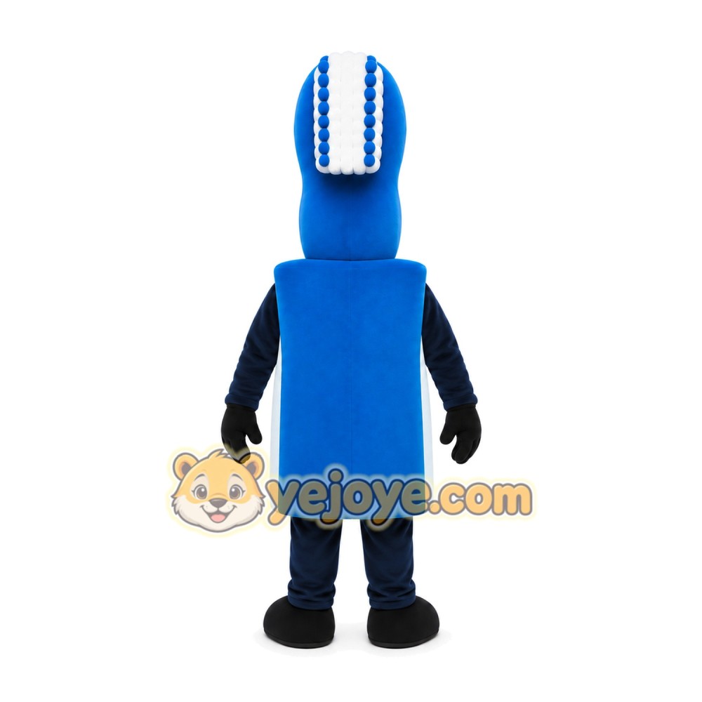 Blue Microphone Mascot Costume Blue Microphone Mascot Costume