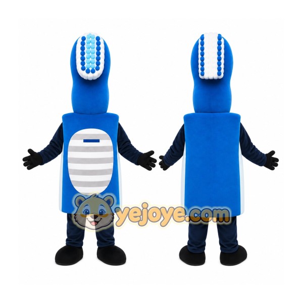 Blue Microphone Mascot Costume
