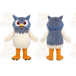 Gray Owl Mascot Costume