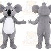 Gray Koala Mascot Costume