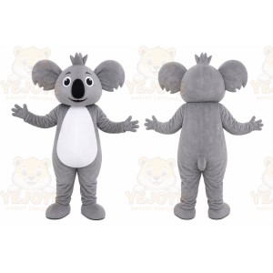 Gray Koala Mascot Costume