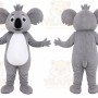 Gray Koala Mascot Costume