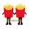 French Fries Box Mascot Costume French Fries Box Mascot Costume