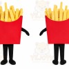 French Fries Box Mascot Costume