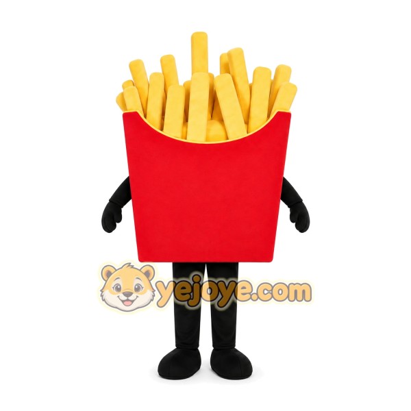 French Fries Box Mascot Costume French Fries Box Mascot Costume