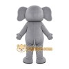 Gray Elephant Mascot Costume Gray Elephant Mascot Costume