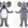 Gray Koala Mascot Costume