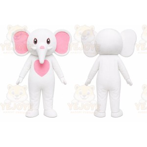 Pink Elephant Mascot Costume