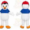 Penguin Blue Vest Mascot Costume