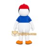 Penguin Blue Vest Mascot Costume