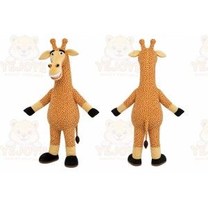 Tan Giraffe Mascot Costume