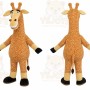 Tan Giraffe Mascot Costume