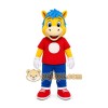 Horse Mascot Costume with Blue Mane Horse Mascot Costume with Blue Mane