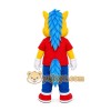 Horse Mascot Costume with Blue Mane Horse Mascot Costume with Blue Mane