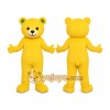 Yellow Bear Mascot Costume Yellow Bear Mascot Costume