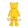 Yellow Bear Mascot Costume Yellow Bear Mascot Costume