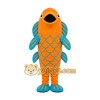 Orange Fish Mascot Costume Orange Fish Mascot Costume