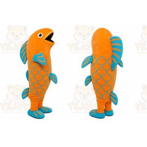 Orange Fish Mascot Costume