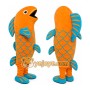 Orange Fish Mascot Costume