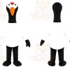 Black Bird Mascot Costume