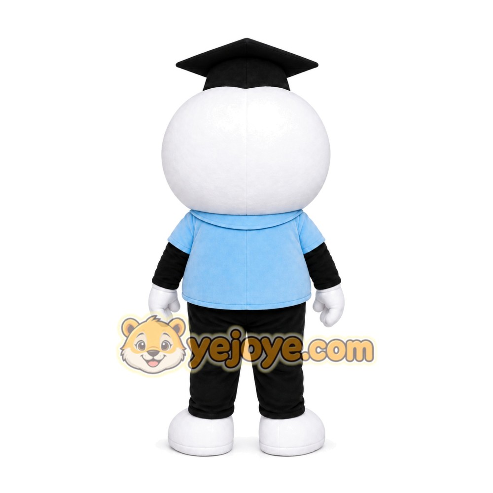Graduate Character Mascot Costume Graduate Character Mascot Costume