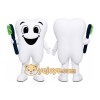 Toothbrush Tooth Mascot Costume Toothbrush Tooth Mascot Costume