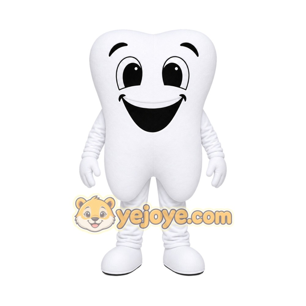 Toothbrush Tooth Mascot Costume Toothbrush Tooth Mascot Costume