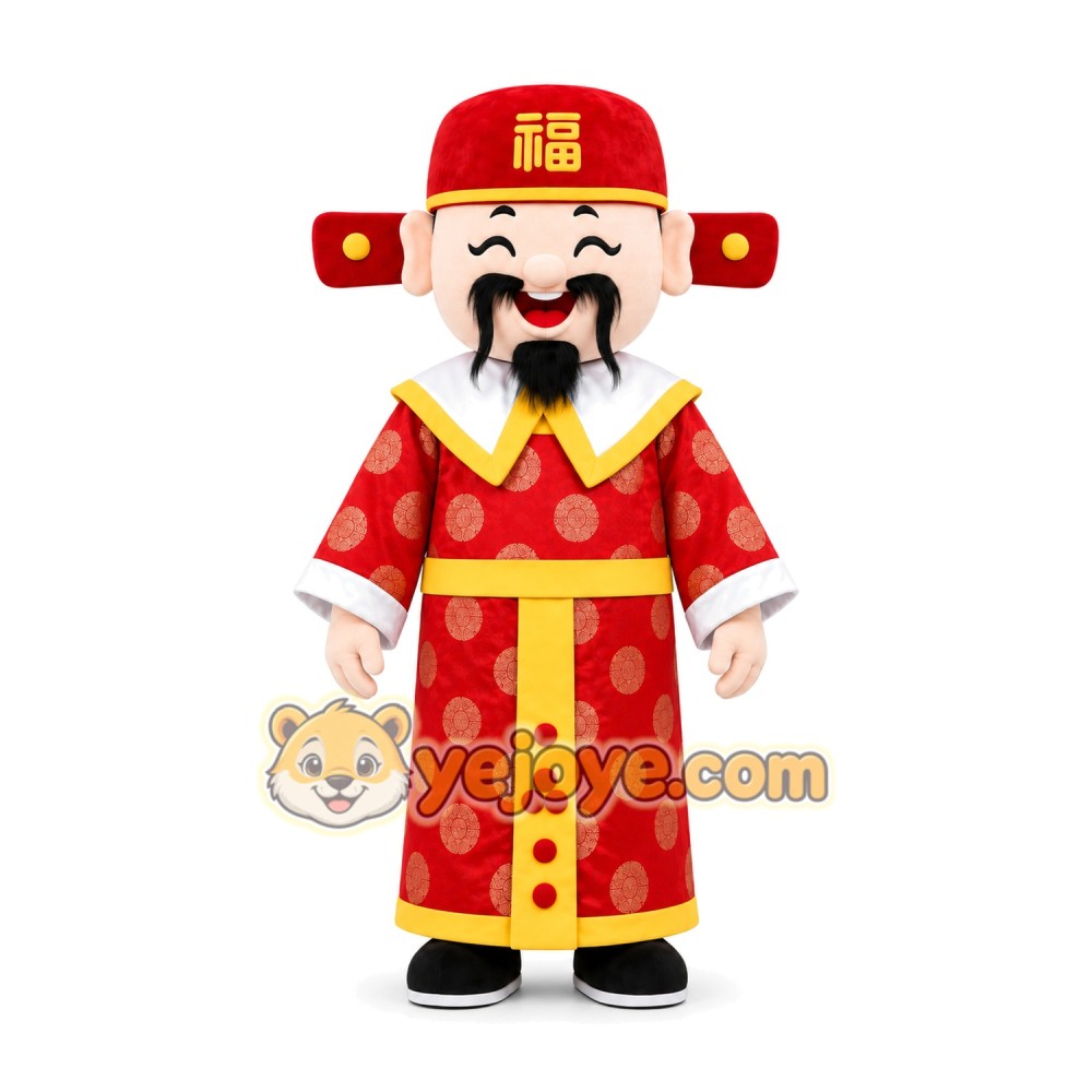 Chinese New Year Man Mascot Costume Chinese New Year Man Mascot Costume
