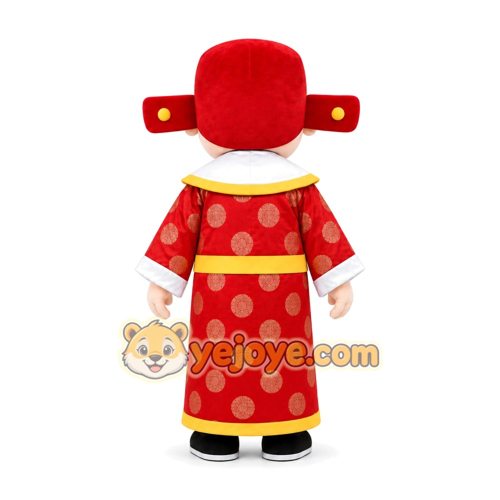 Chinese New Year Man Mascot Costume Chinese New Year Man Mascot Costume