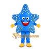 Blue Starfish Mascot Costume Blue Starfish Mascot Costume