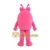 Pink Cyclops Mascot Costume Pink Cyclops Mascot Costume